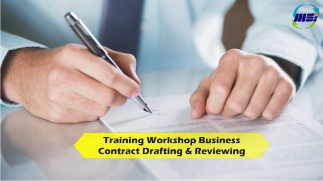 Pelatihan Drafting dan Peninjauan Kontrak Bisnis