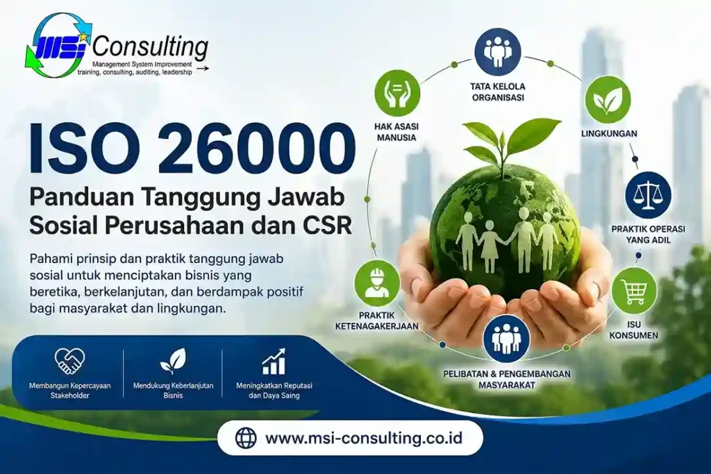 ISO 26000 menjadi panduan tanggung jawab sosial perusahaan dan penerapan CSR yang berkelanjutan