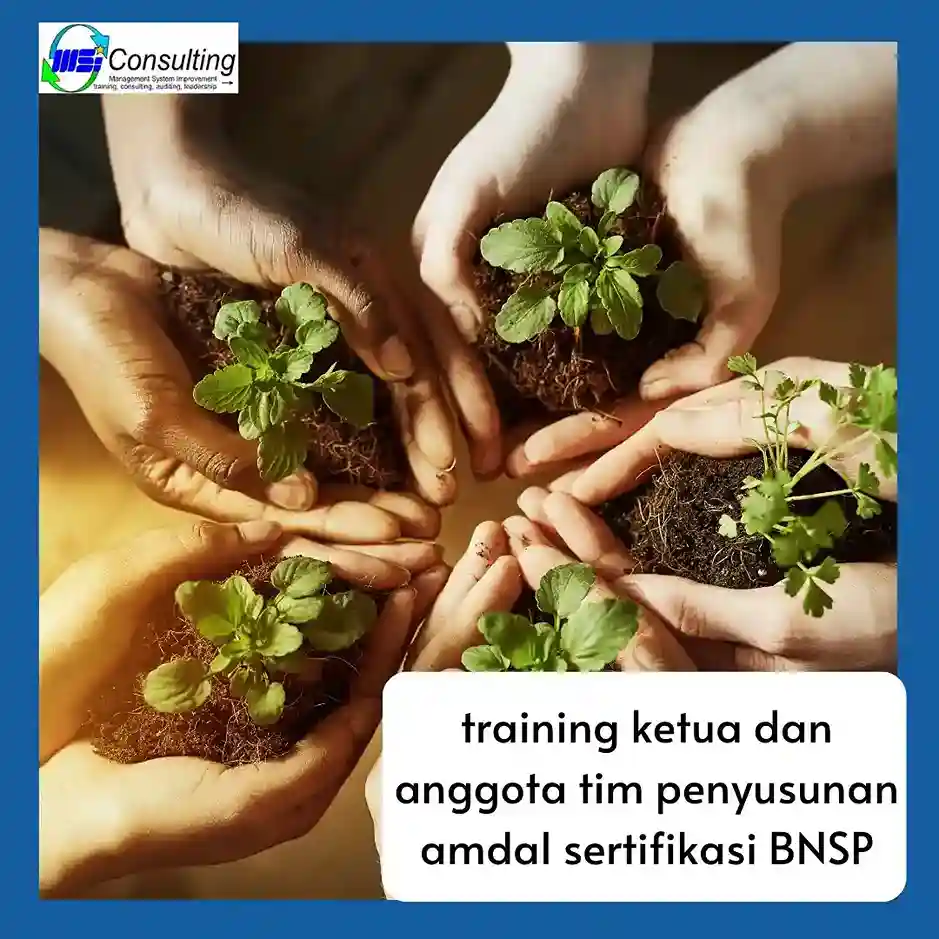 ketua dan anggota tim penyusun AMDAL untuk peningkatan kompetensi dalam analisis dampak lingkungan.