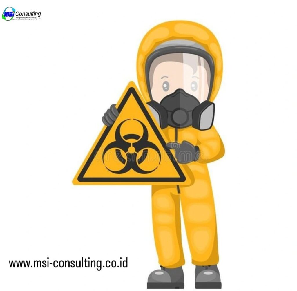 training Hazard Operability Study sedang mendiskusikan identifikasi potensi bahaya dalam simulasi proses operasional.