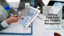 training cash flow and treasury management sedang mempelajari strategi pengelolaan arus kas perusahaan.
