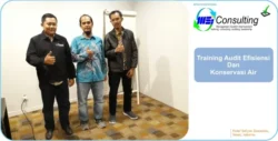 Pelatihan audit efisiensi dan reservasi air diikuti peserta dari berbagai sektor industri untuk pengelolaan air yang berkelanjutan.