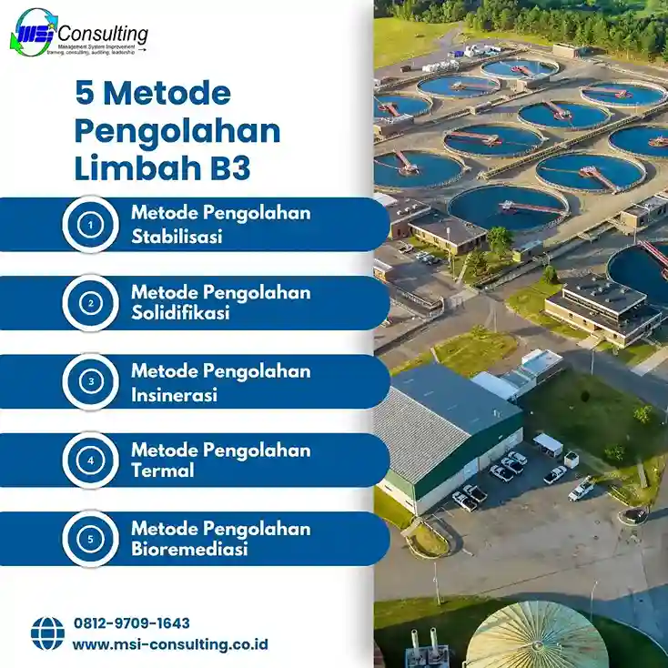 Ilustrasi Metode Pengolahan Limbah B3
